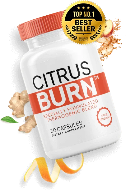 CitrusBurn supplement bottle - product image from manufacturer