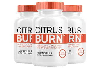 CitrusBurn supplement bottles